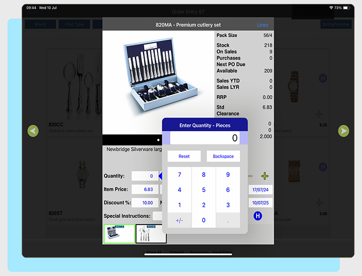 SalesPresenter Comprehensive Pricing module